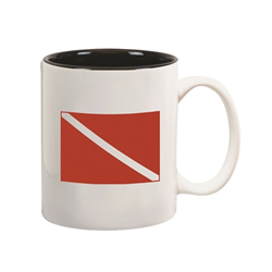 Dive Flag Ceramic Mug